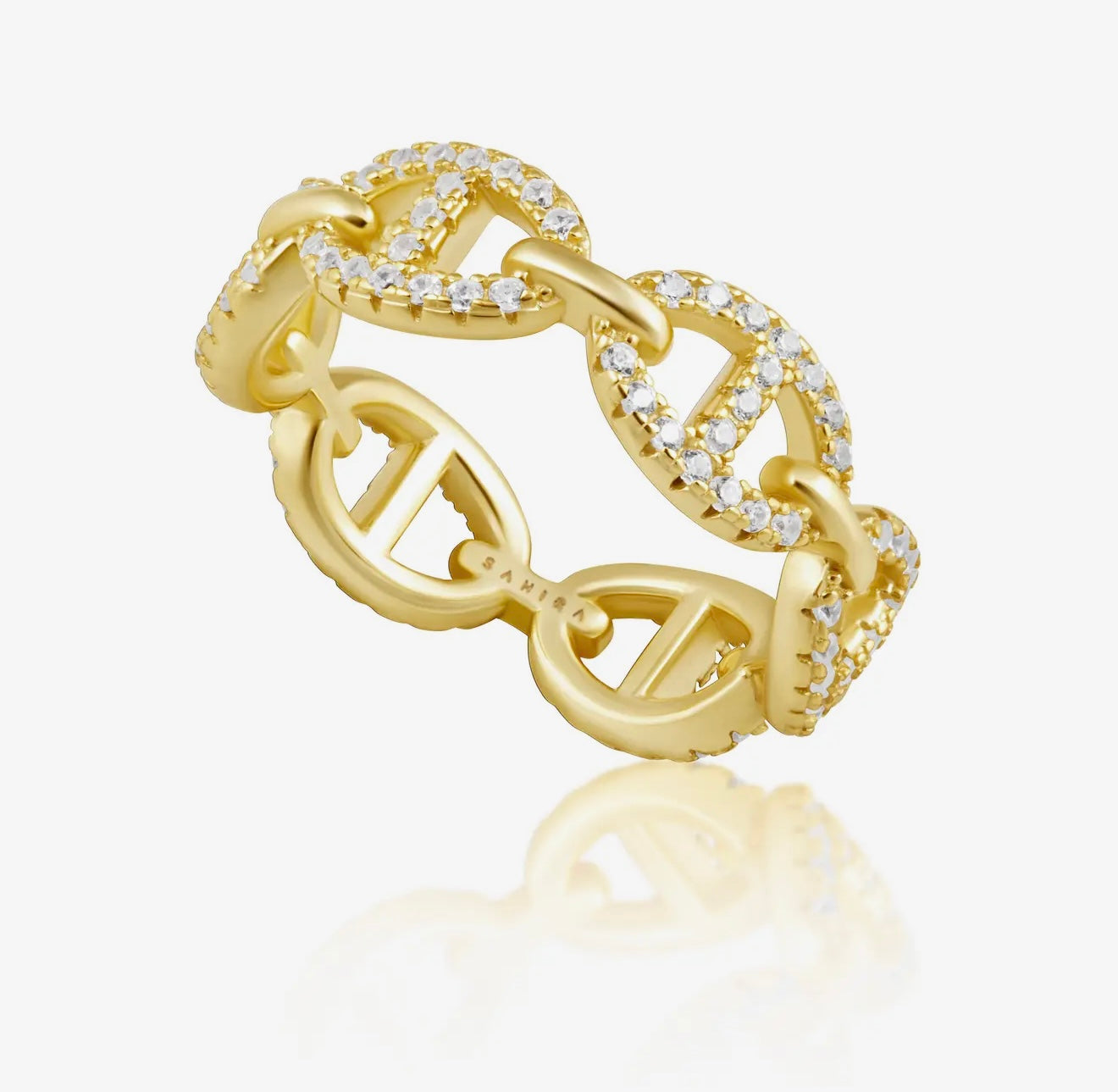 Pflaster Rosie Gliederkette Ring